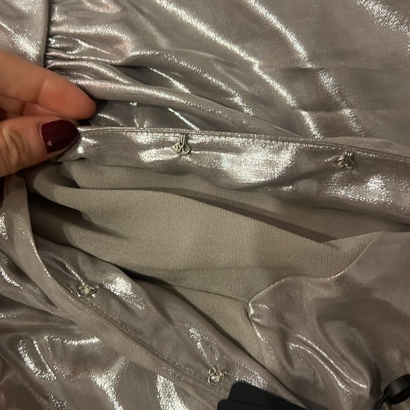 NWT Rag and Bone Eloise Silver Dress - Picture 6 of 7